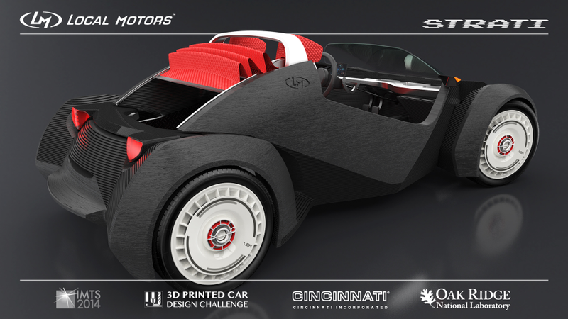 Illustration for article titled This 3D-Printed Car Will Be Drivable By The Weekend, For Sale Soon After